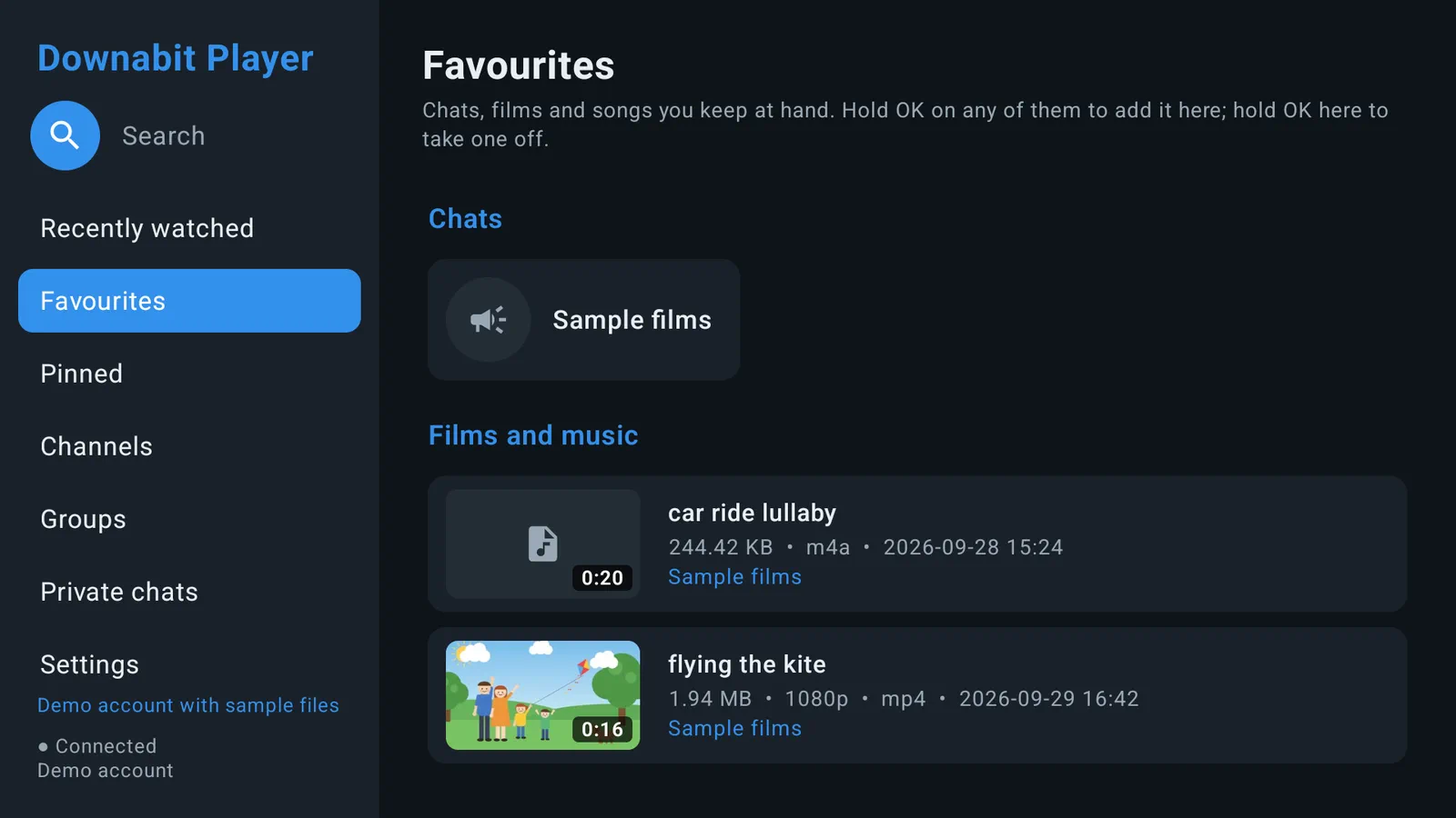 Favourites: a chat, a song and a film