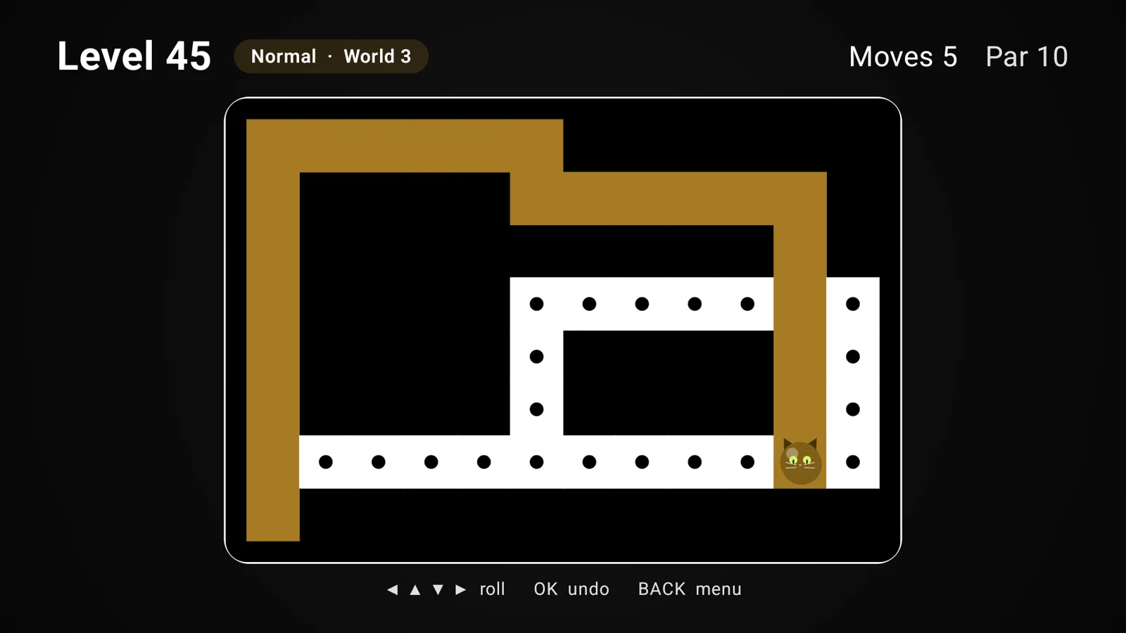 The Accessibility panel: read aloud, high contrast and marks on unpainted squares